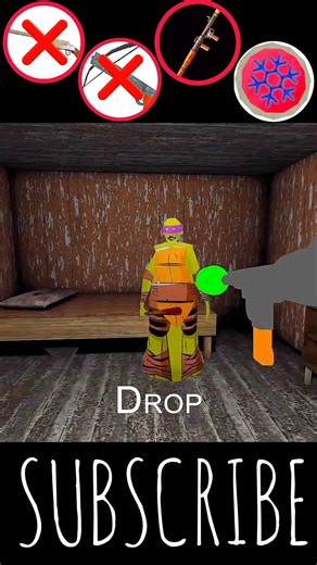 Army Minion Ninja Turtles Body Granny Vs All Weapons 🔥☠️ | granny game game | #shorts #granny