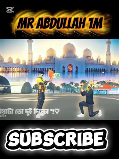 Mr Abdullah 1million । Mr Abdullah 1m । Its Abdullah । #MrAbdullah1m #freefire #abdulyt #bangladesh