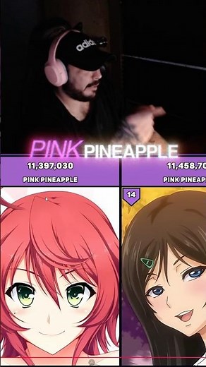 PINK PINEAPPLE la 🐐 #anime #topanime #shorts