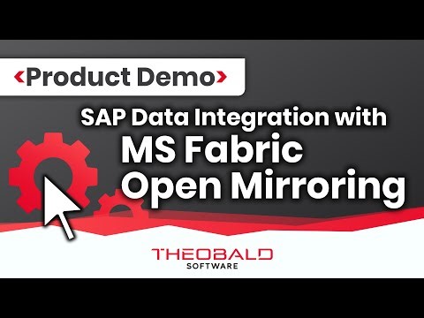 Live Demo: Near real-time synchronization of SAP data with Fabric's Open Mirroring.
