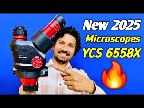 New 2025 YCS 6558X Microscope Unboxing & Review | YCS 6558X Microscope 🔥🔥🔥