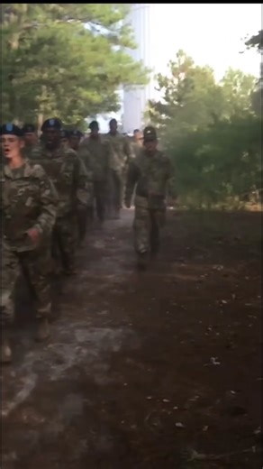 #military #militarymarch #army #usa #usa_tiktok #jrotc #entertainment #enjoy #candence #training #singing