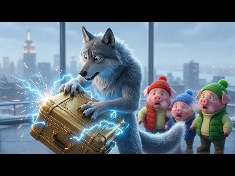 Les Trois Cochons : La Course à Travers la Ville 🐷🐺 | Aventure Animée Cinématographique