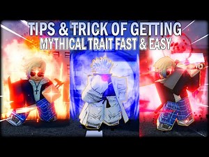 AUT | TIPS & TRICK OF GETTING GODLY/MYTHICAL TRAIT SO EASY! | A Universal Time
