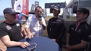2.8K views · 38 reactions | We caught up with Red Bull Sailing Team's Roman Hagara, SAP Extreme Sailing Team's Adam Minoprio and Oman Air's Phil Robertson this morning, ahead of racing, to see what they had planned for day two. | Extreme Sailing Series | Facebook