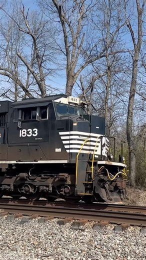 NS1833 southbound through Junction City, KY #norfolksouthern #trains #trainhorn #SD70acc