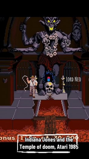 #indianajonesandthetempleofdoom #arcade #videogames #retrogaming