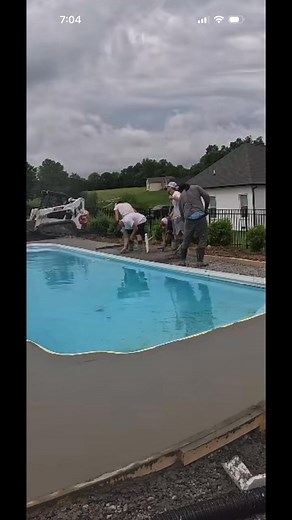 5.5K views · 11 reactions | What do we do now it’s my first day??? #work #construction #concretepools #reelsviralシ | Hunter Baine | Facebook