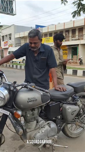 A_squad_garage⚡🏍️ on Instagram: "Royal Enfield engine noise reduces 💯 🔥#viralreels #gt650"