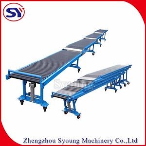 [Hot Item] Loading Lifting Package Roller Conveyor Powered and Unpowered Combining Conveyor