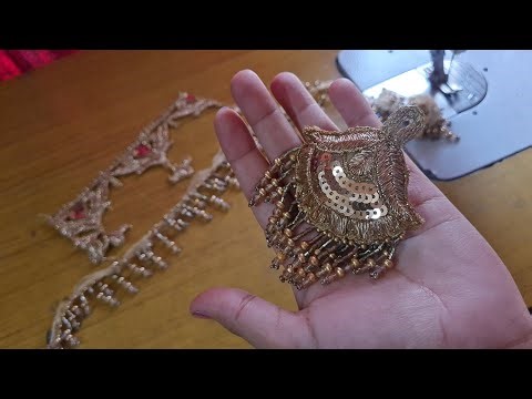 latkan With Leftover Laces | Trending Latkan Design Ideas | Bachi Huyi Laces Se Latkan