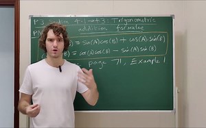 P3 Chapter 4 Introduction - Trigonometric addition formulae