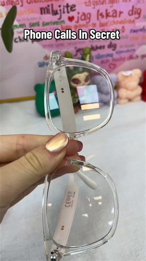 Smart Glasses for Discreet Phone Conversations