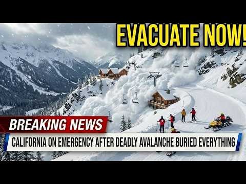 Footage From California Revealed The Avalanche Nobody Could Survive