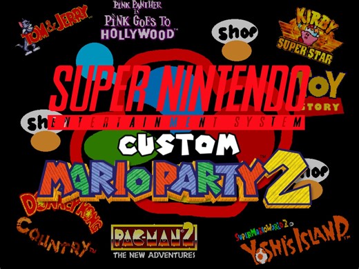 Super Nintendo Custom Mario Party 2 for Nintendo 64 Updated! by DKFan1