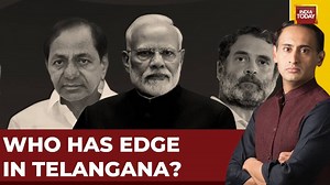 BRS Vs Congress Vs BJP: Who has the edge in Telangana assembly polls?