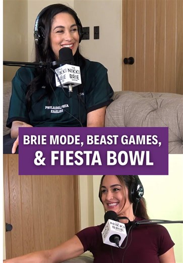 The Nikki & Brie Show is back with our first episode of 2026!! From Fiesta Bowl moments and Legoland magic to wellness resets, biohacking, proud-mom wins, and a little competitive fire thanks to Celebrity Beast Games… this episode is a full catch-up on how we’re stepping into the new year. New mindset, new season, same twins you know and love! 🤍🎧 Brie Mode, Beast Games, & Fiesta Bowl is live now!! Press play and start the year with us! #TheNikkiAndBrieShow