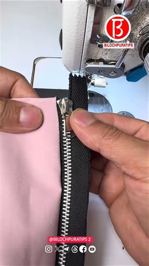 How about making the zipper this way?