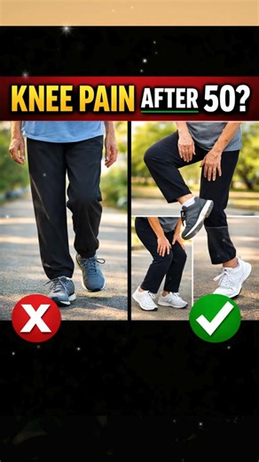 Don’t Walk Before Doing This (Age 50+ Knee Pain Warning!) |#shorts