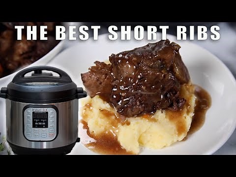 The BEST Instant Pot Short Ribs
