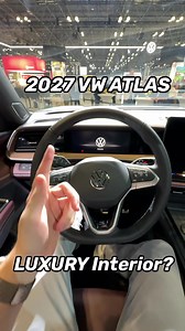 2027 Volkswagen Atlas Debuts at NY Auto Show
