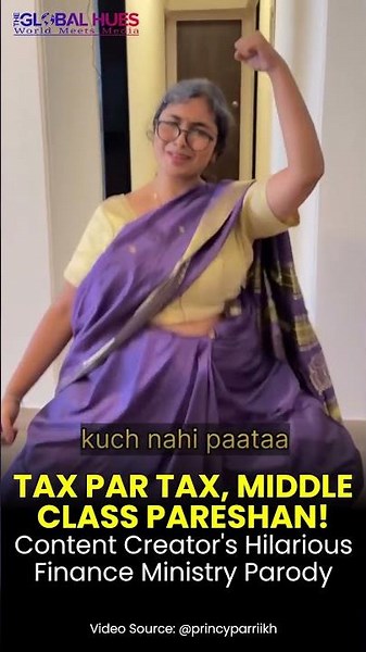 #middleclass #tax Satire Hits Hard: #contentcreator Hilarious #financeminister Spoof #goesviral #tgh