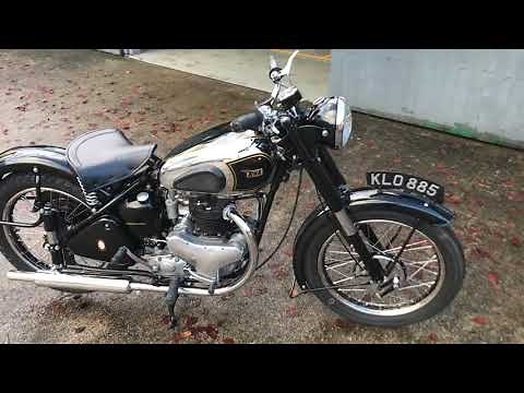BSA A7 500cc - 1949 - Long Stroke - Plunger - Restored