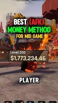 BEST AFK MONEY METHOD FOR MID GAME IN THE FORGE #roblox #theforge #shorts