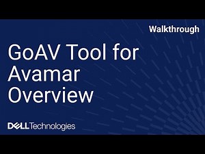 Overview of the GoAV Tool for Avamar Troubleshooting and Information gathering