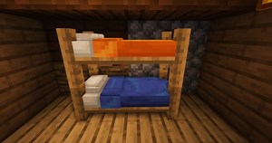 Bunk beds, custom beds (better beds) Minecraft Texture Pack