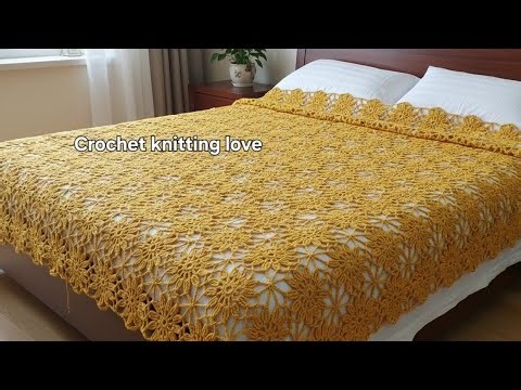 Beautiful Crochet Squares For Blankets/Easy Tutorial for Beginners For all Crochet Projects