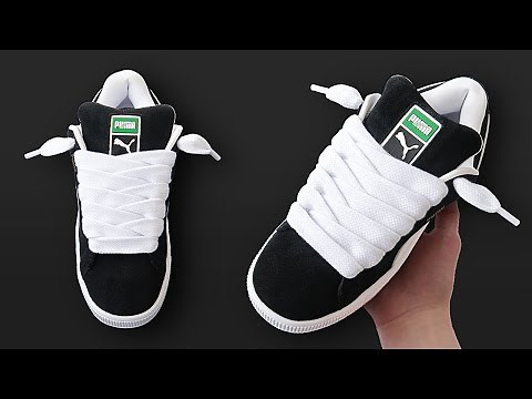 HOW TO LACE PUMA SUEDE XL | LOOSE LACE TUTORIAL