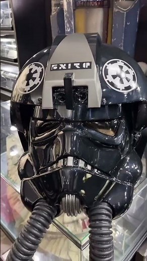 Here is the Anovos TIE Fighter Helmet