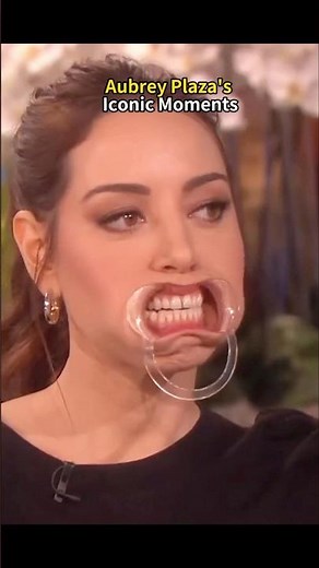 Aubrey plaza’s iconic moments #funnyvideo #funny #celebrities #aubrey #fyp