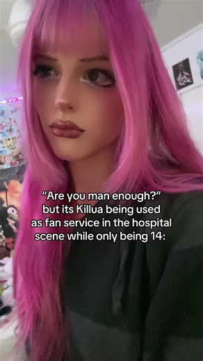 shirtless scene 🫩 super unecessary and made it weird #fyp #viral #anime #hunterxhunter #real