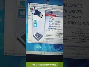 Comment installer les pilotes Miracle driver usb(PART 2)