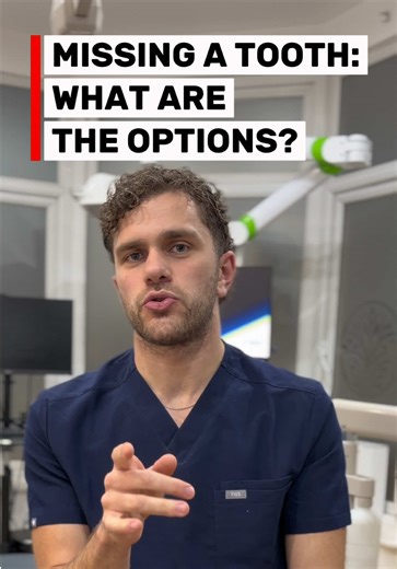 Are you missing a tooth? Here is a quick video to discuss some of the options for gap replacement! #dental #implant #dentalimplant #denture #bridge