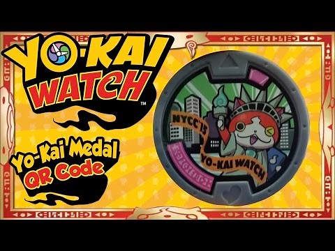 Yo-Kai Watch - Yo-Kai Medal QR Codes | U.S. NYCC Jibanyan Medal! [Tips & Tricks]