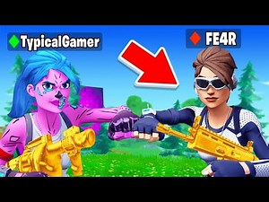 We TRY TO SURVIVE vs 100 Stream Snipers with My Random Duo! (Fortnite)