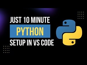 🚀 How to Set Up Python in VS Code (Step-by-Step Guide) 🐍