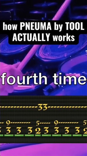 How 33/8 works in PNEUMA by Tool #composition