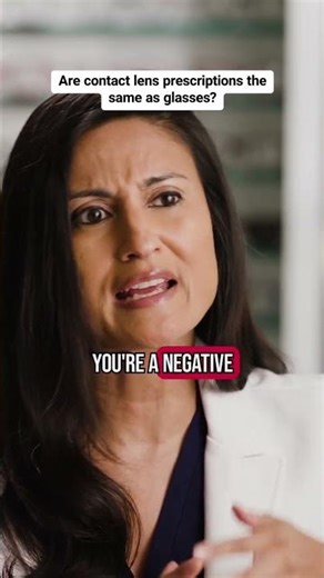 Are Contact Lens Prescriptions the Same as Glasses? | 1-800 Contacts