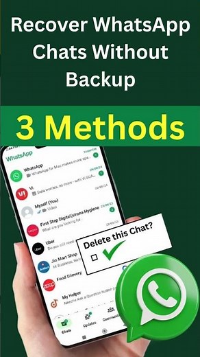 No Backup? Get Deleted WhatsApp Messages Back! [2025]