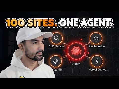 This OpenClaw Agent Finds Ugly Websites and Bulk-Designs Them Into $5,000 Builds (NEW System)
