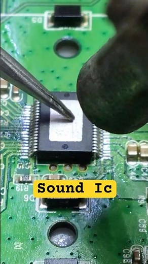 Sound IC Replacement Guide: Quick & Easy Fix for Audio Issues #shortvideo #shortsfeed #shorts