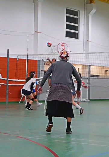 Grandma's Hilarious Volleyball Adventures