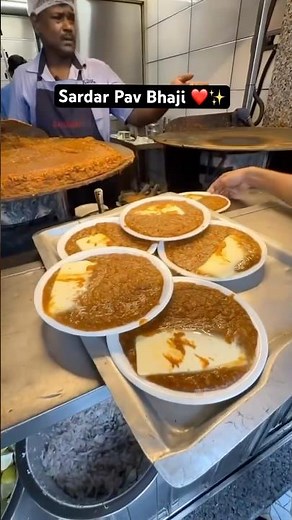 Sardar pav bhaji - famous pav bhaji in mumbai -pav bhaji street food - pav bhaji recipe - masala pav