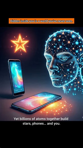 You’re Not Solid — Science Explains Why ⚛️ | Atomic structure #atom #science #shorts