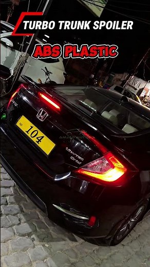 Civic x Batman Mirror Covers | Civic Modifications | Civic X Turbo Spoiler | Car Mods