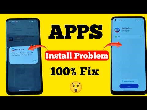 Phone Mein App Install Nahi ho Raha hai Kya Kare ? App Isn't Compatible With Your Phone? Try This